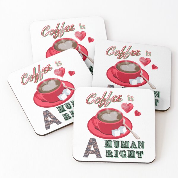 Item preview, Coffee is a human right designed and sold by kazada.