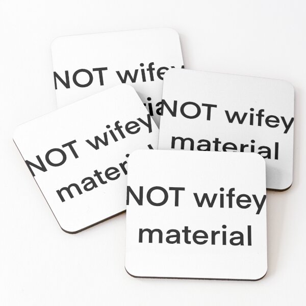 Item preview, NOT wifey material designed and sold by coolcat4023.