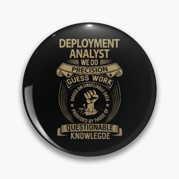 Item preview, Deployment Analyst T Shirt - We Do Precision Job Gift Item Tee designed and sold by paneczkopat.