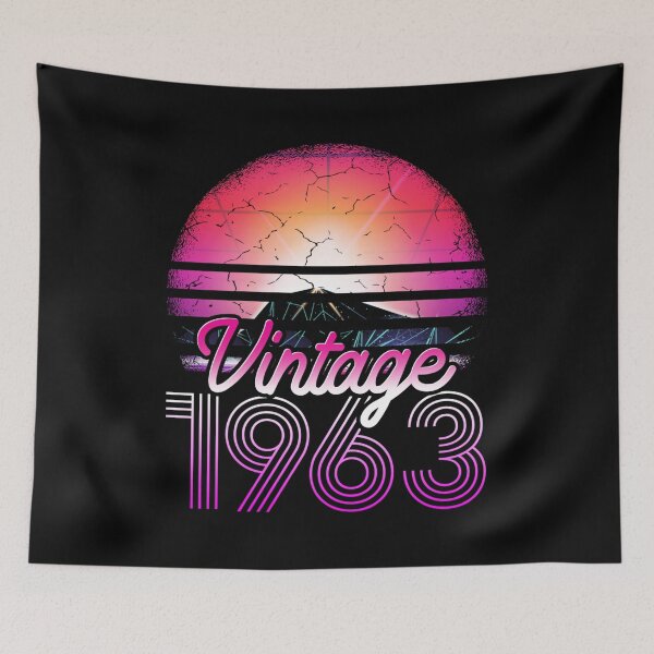 Item preview, Birthday Gifts Vintage Since 1963 designed and sold by Kezichy.