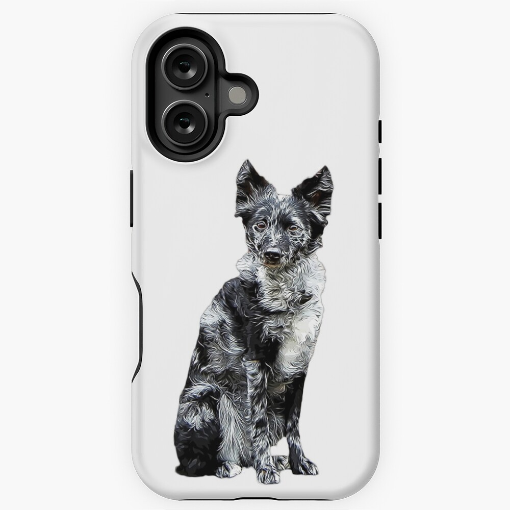Australian Cattle Dog Phone Case Wallet - Black Australian Cattle Dog Phone Case Wallet - Black
