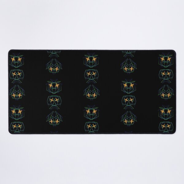 Item preview, Robot faces on black background designed and sold by Meo Design.