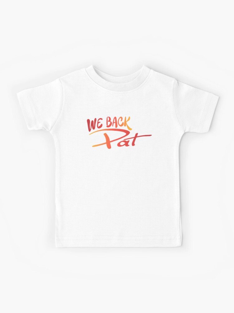 we back pat shirt