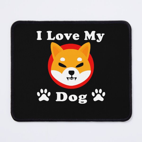 Item preview, I Love My Shibainu Crypto Dog designed and sold by Bill Asiant.