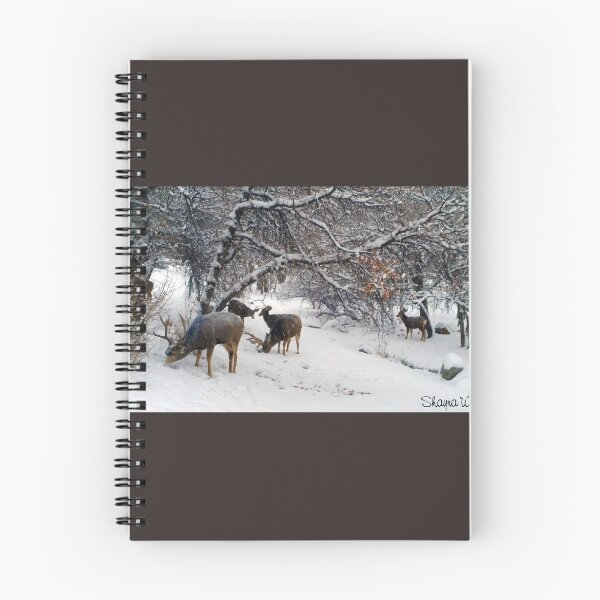 Item preview, Deer in a lovely winter scene - Roxborough Park - Colorado designed and sold by Shayna Westfall.