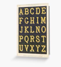 ABC Greeting Card