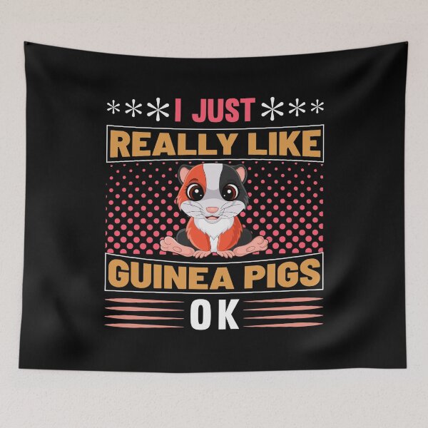 Item preview, I Just Really Like Guinea Pigs Ok designed and sold by Joxxio.