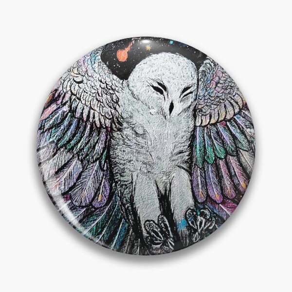 Item preview, White Cosmic Owl designed and sold by terigrimm.