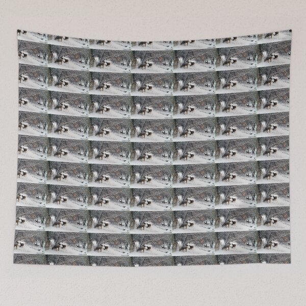 Item preview, Deer in a lovely winter scene - Roxborough Park - Colorado designed and sold by Shayna Westfall.