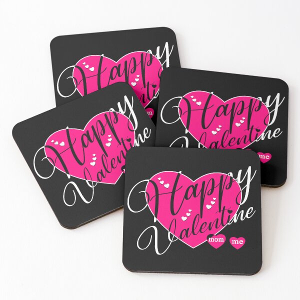 Item preview, Happy Valentine Mom me black #1 designed and sold by Reang.