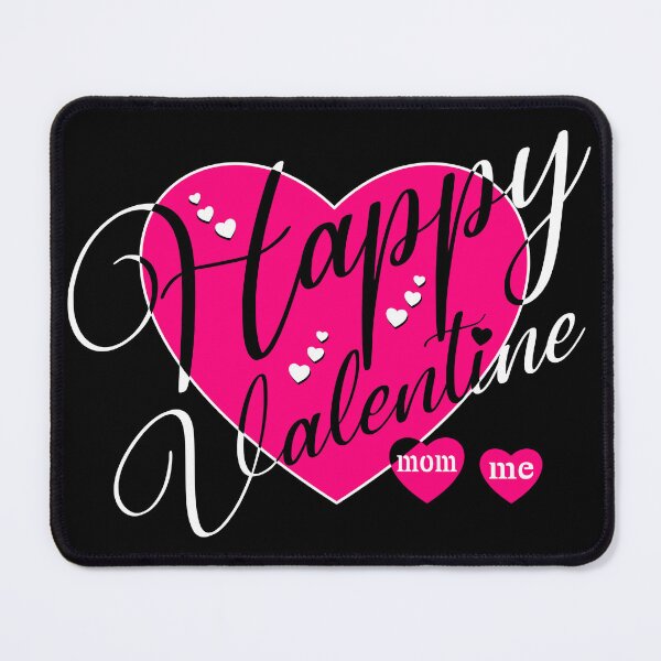Item preview, Happy Valentine Mom me black #1 designed and sold by Reang.