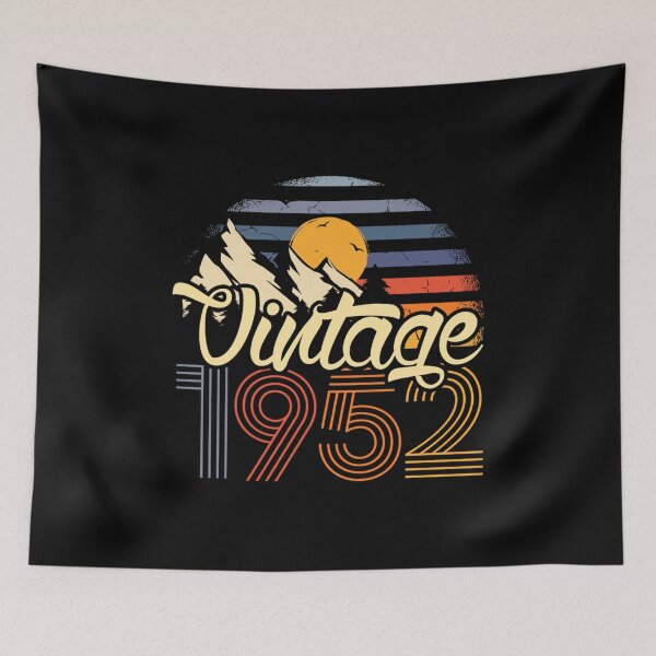 Item preview, Birthday Gifts Year Old Vintage Since 1952 designed and sold by Kezichy.