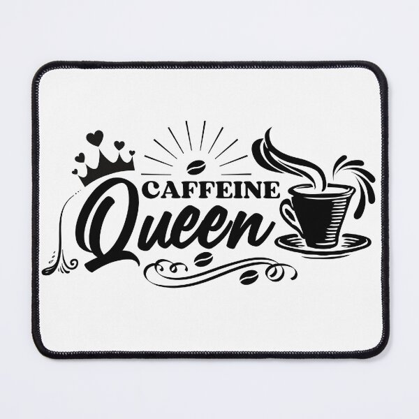 Item preview, Coffee Bean Caffeine Queen Latte designed and sold by MyMerch4u.