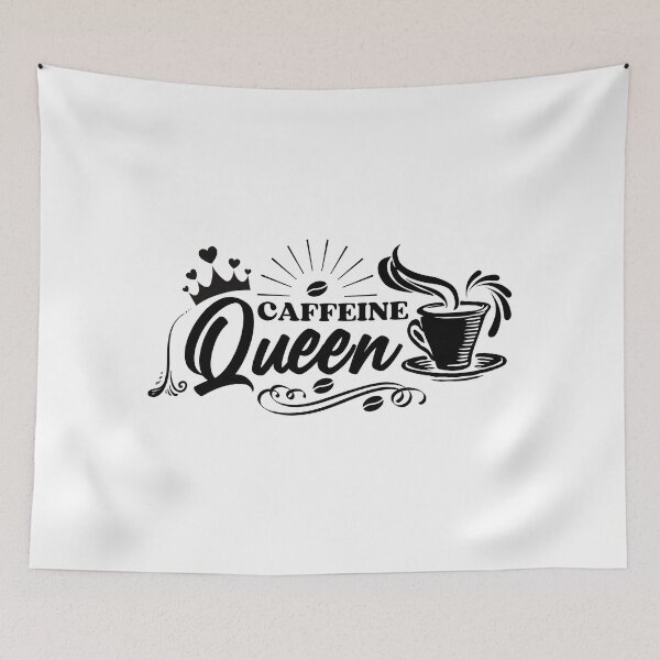 Item preview, Coffee Bean Caffeine Queen Latte designed and sold by MyMerch4u.