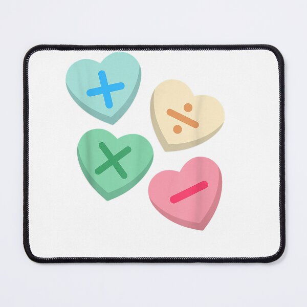 Item preview, Valentine39;s Day Hearts with Math Symbols T-Shirt designed and sold by BierschenkJoh.