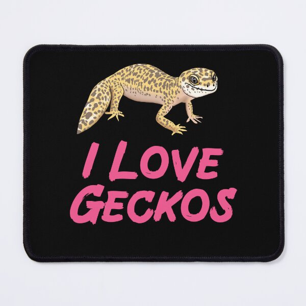 Item preview, I Love Geckos for Gecko Lovers, Pink  designed and sold by Mochi-Merch.