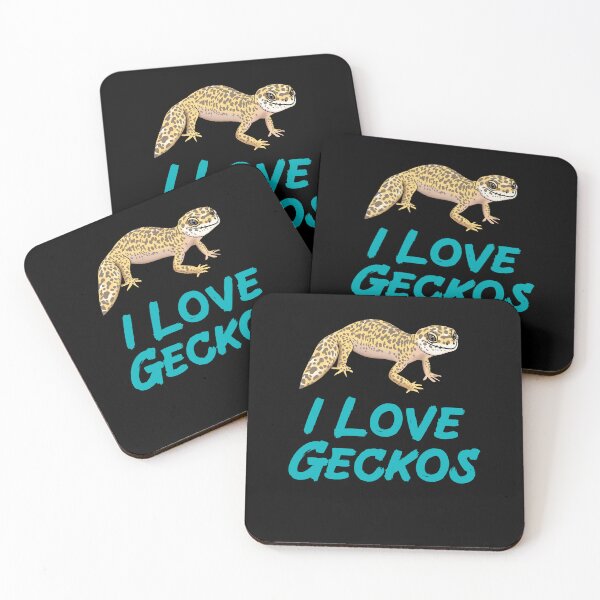 Item preview, I Love Geckos for Gecko Lovers, Blue designed and sold by Mochi-Merch.