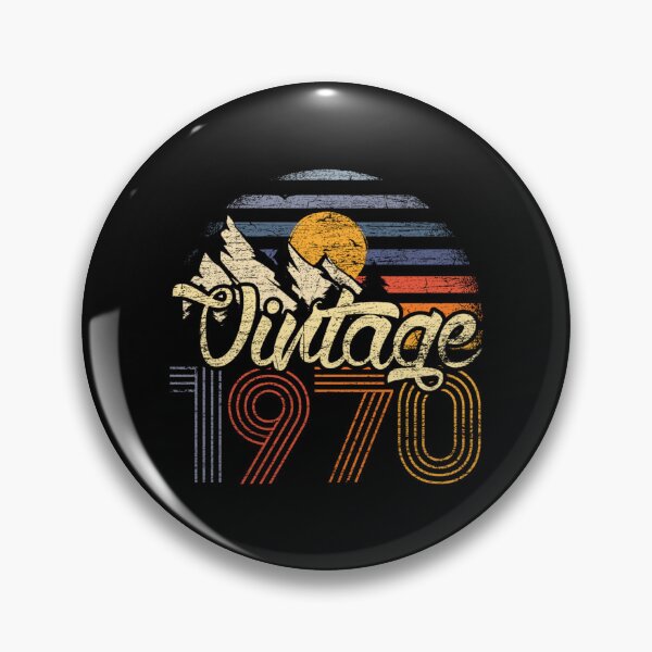Item preview, Birthday Gifts Year Old Vintage Since 1970 designed and sold by Kezichy.