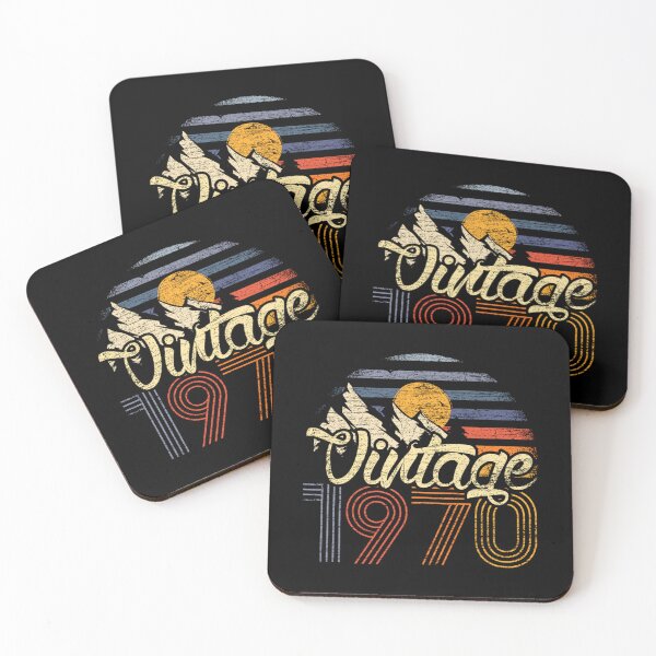 Item preview, Birthday Gifts Year Old Vintage Since 1970 designed and sold by Kezichy.