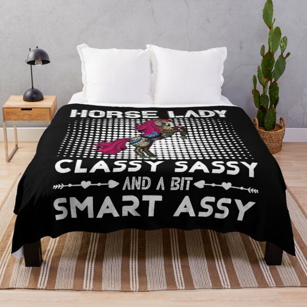 Item preview, Horse Lady Classy Sassy And A Bit Smart Assy designed and sold by Joxxio.