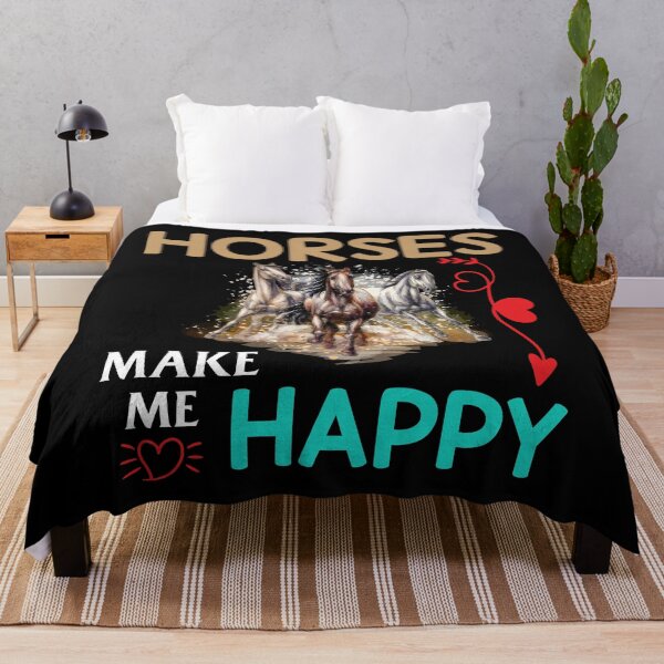 Item preview, Horses Make Me Happy designed and sold by Joxxio.