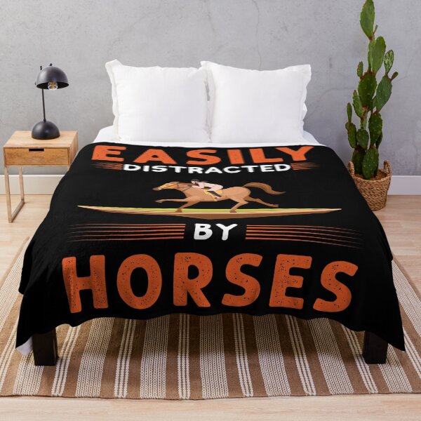 Item preview, Easily Distracted By Horses designed and sold by Joxxio.