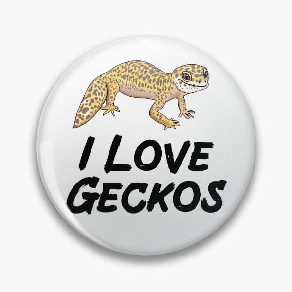 Item preview, I Love Geckos for Gecko Lovers, Black designed and sold by Mochi-Merch.