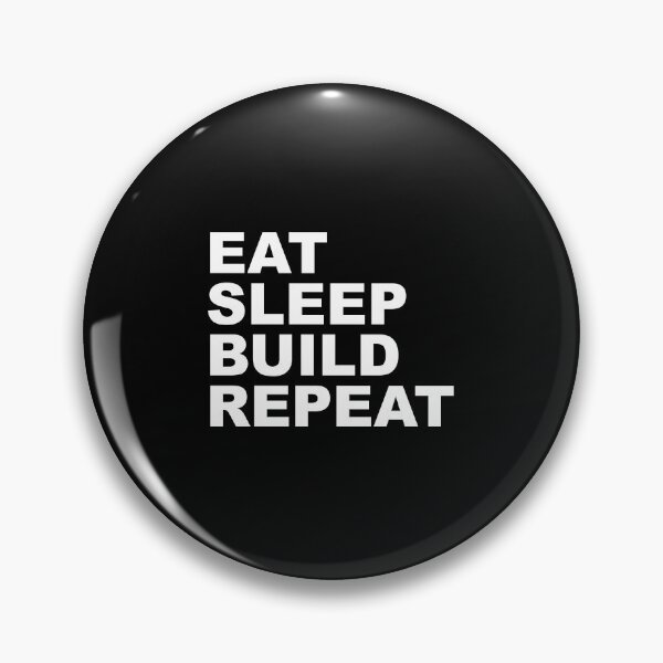 Item preview, Eat Sleep Build  designed and sold by corbrand.