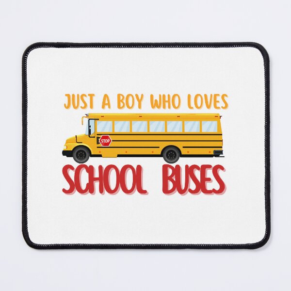 Item preview, Just A Boy Who Loves School Buses designed and sold by SweetAndSpice.