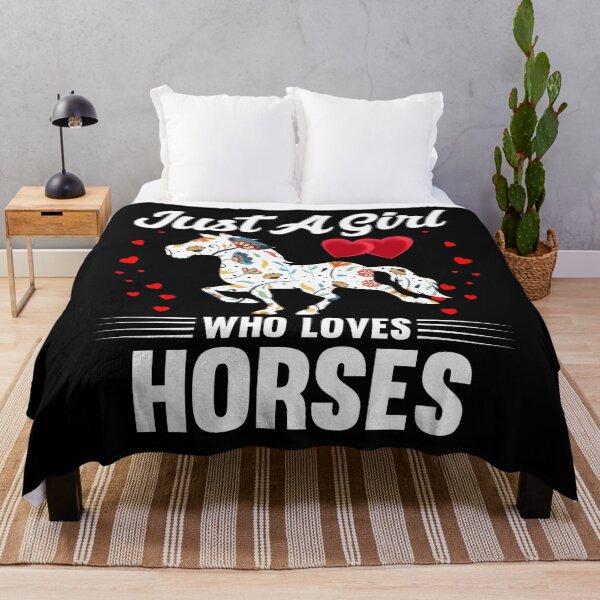 Item preview, Just A Girl Who Loves Horses designed and sold by Joxxio.
