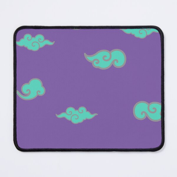 Item preview, Japanese Nimbus Cloud - Turquoise Royal Purple - Cute Anime Style designed and sold by LudicrousFeed.