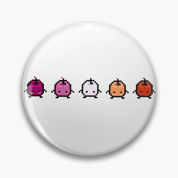 Item preview, Stardew Valley Lesbian Pride Junimos designed and sold by Jadyn Doty.