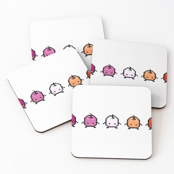 Item preview, Stardew Valley Lesbian Pride Junimos designed and sold by Jadyn Doty.