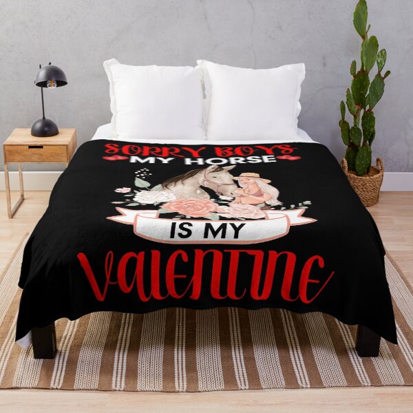 Item preview, Sorry Boys My Horse Is My Valentine designed and sold by Joxxio.