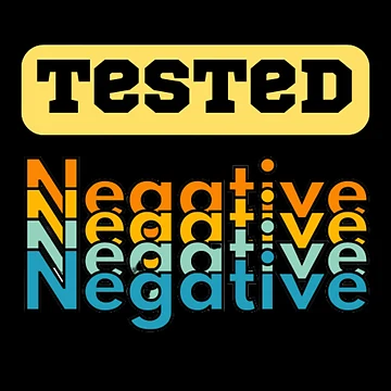 Artwork thumbnail, Tested Negative by Digitalme Designs
