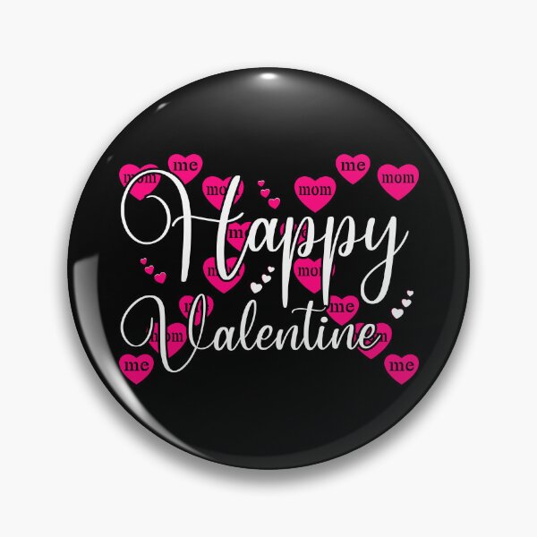 Item preview, Happy Valentine mom me black #1 designed and sold by Reang.