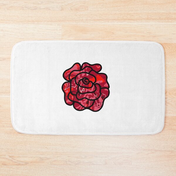 Item preview, Pour Paint Rose Red designed and sold by doodle-mittens.