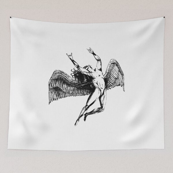 Item preview, fly silver angel designed and sold by lorigriff.