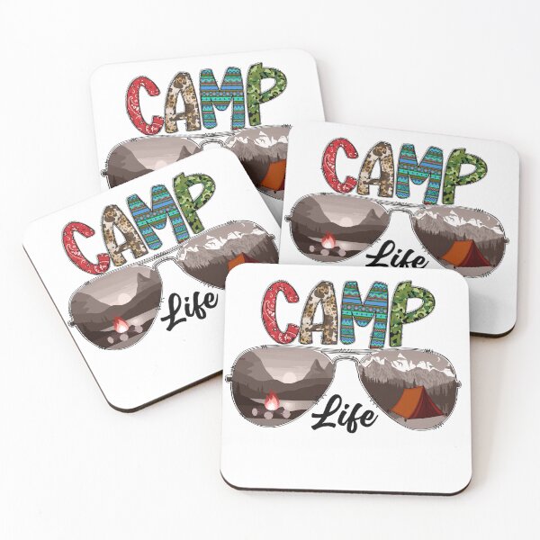 Item preview, Camp Life Sunglasses designed and sold by andieartco.