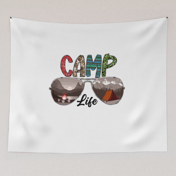 Item preview, Camp Life Sunglasses designed and sold by andieartco.