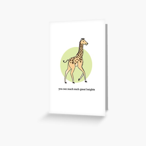 You can reach such great heights Greeting Card