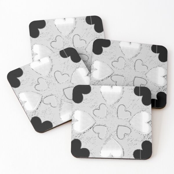Item preview, White and shiny hearts. designed and sold by Jeimart03.