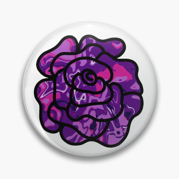 Item preview, Pour Paint Rose Purple designed and sold by doodle-mittens.