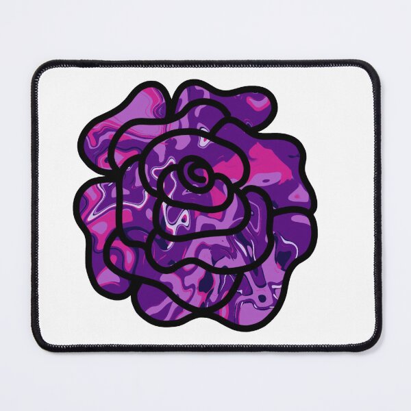 Item preview, Pour Paint Rose Purple designed and sold by doodle-mittens.