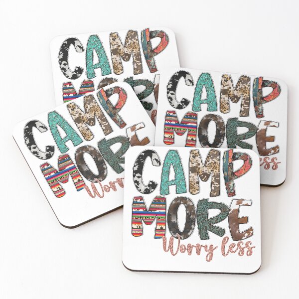 Item preview, Camp More Worry Less designed and sold by andieartco.