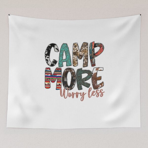 Item preview, Camp More Worry Less designed and sold by andieartco.