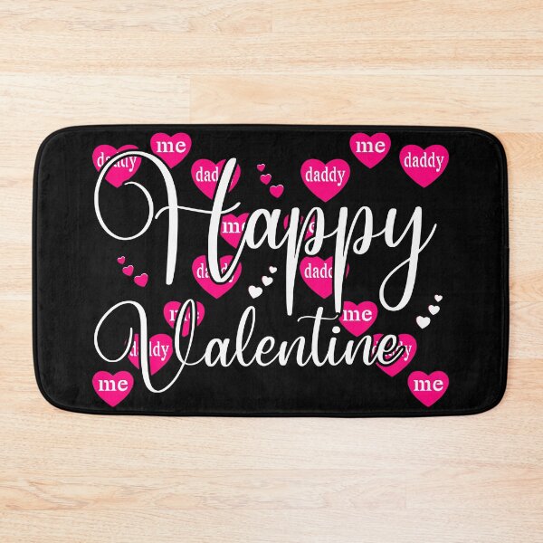 Item preview, Happy Valentine daddy me black #1 designed and sold by Reang.