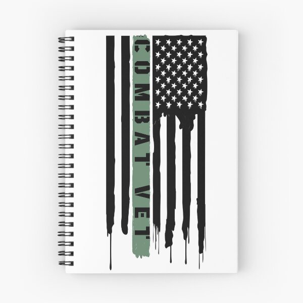 Item preview, COMBAT VET WITH FLAG designed and sold by TheRouteStep.