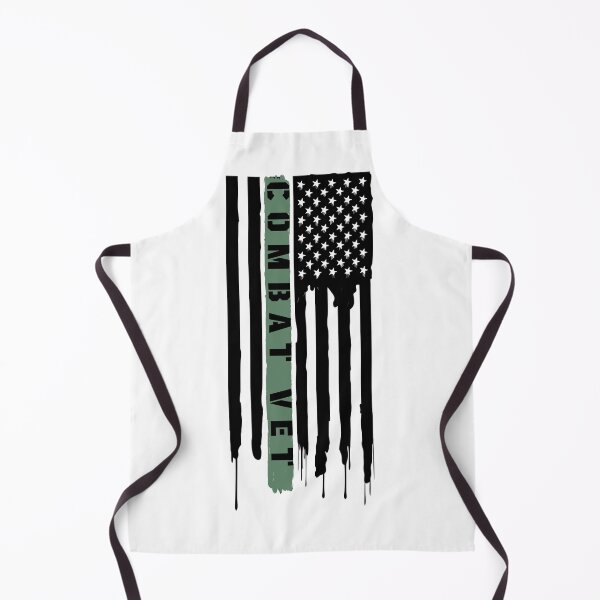 Item preview, COMBAT VET WITH FLAG designed and sold by TheRouteStep.