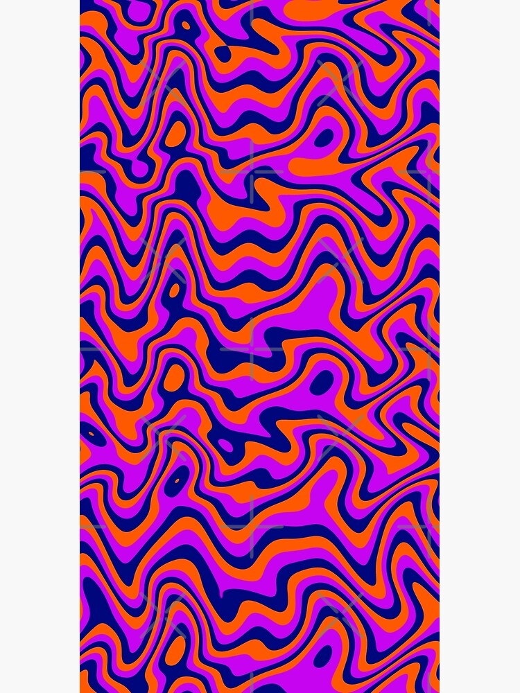Trippy Liquid Melted Pattern Abstract 3 by that5280lady